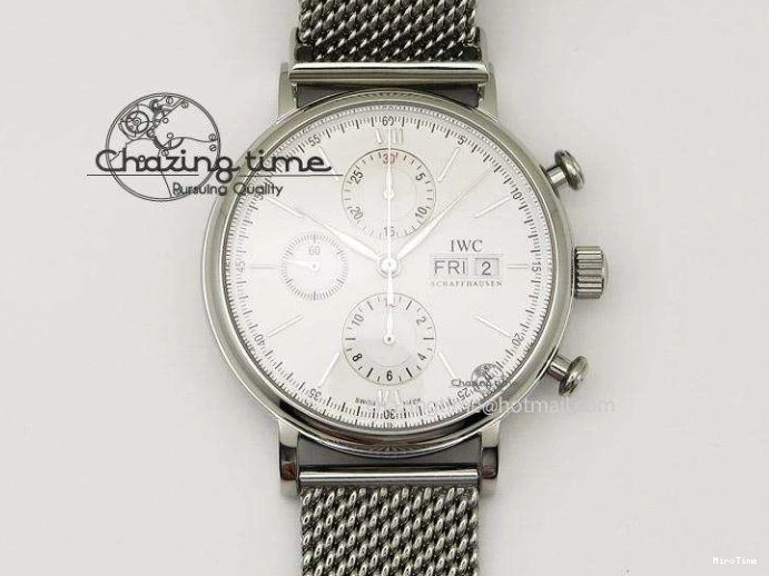 MIROTIME 0228 Big Pilot IW501004 Titanium ZF 1:1 Best Edition Black Dial On Brown Leather Strap A ZeroBulk 7212